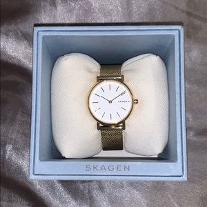 GOLD SKAGEN WATCH